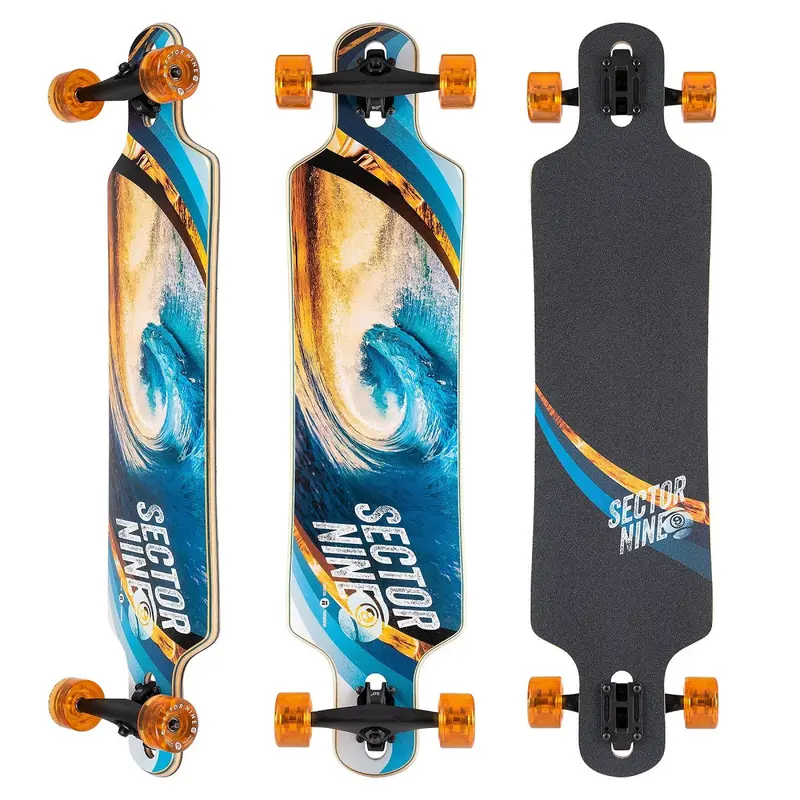 Sector 9 Meridian Swirl 40" Drop-Through Longboard 1