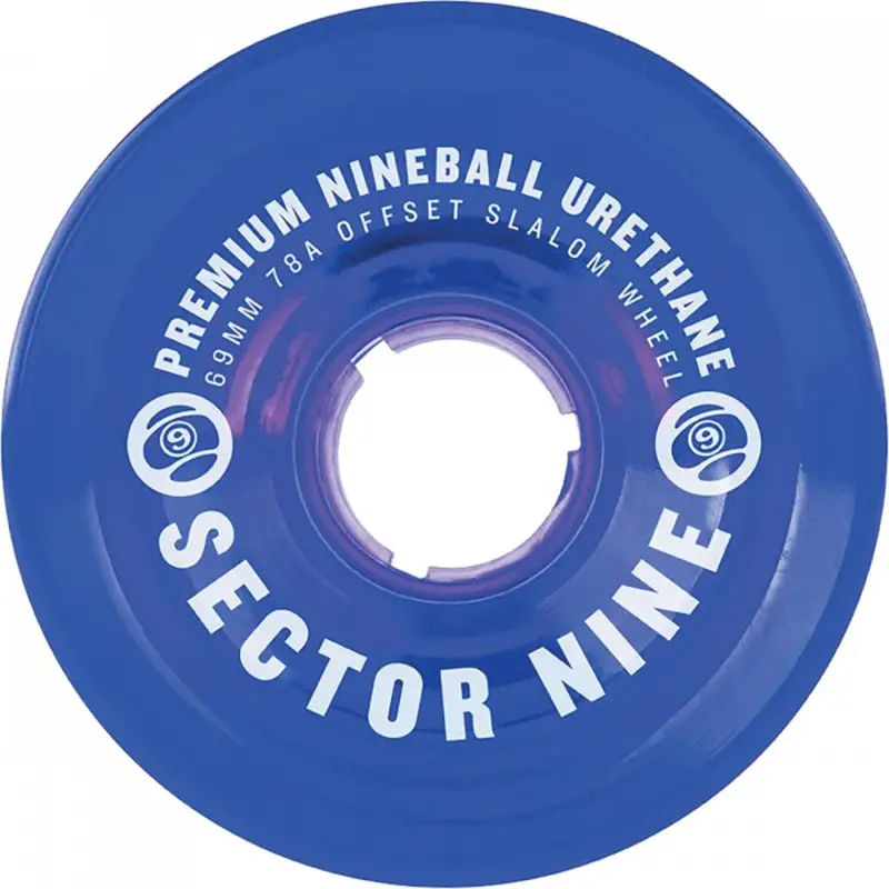 Sector 9 Nineballs 69Mm 78A Clear Blue Skate Wheels – 4-Pack 1