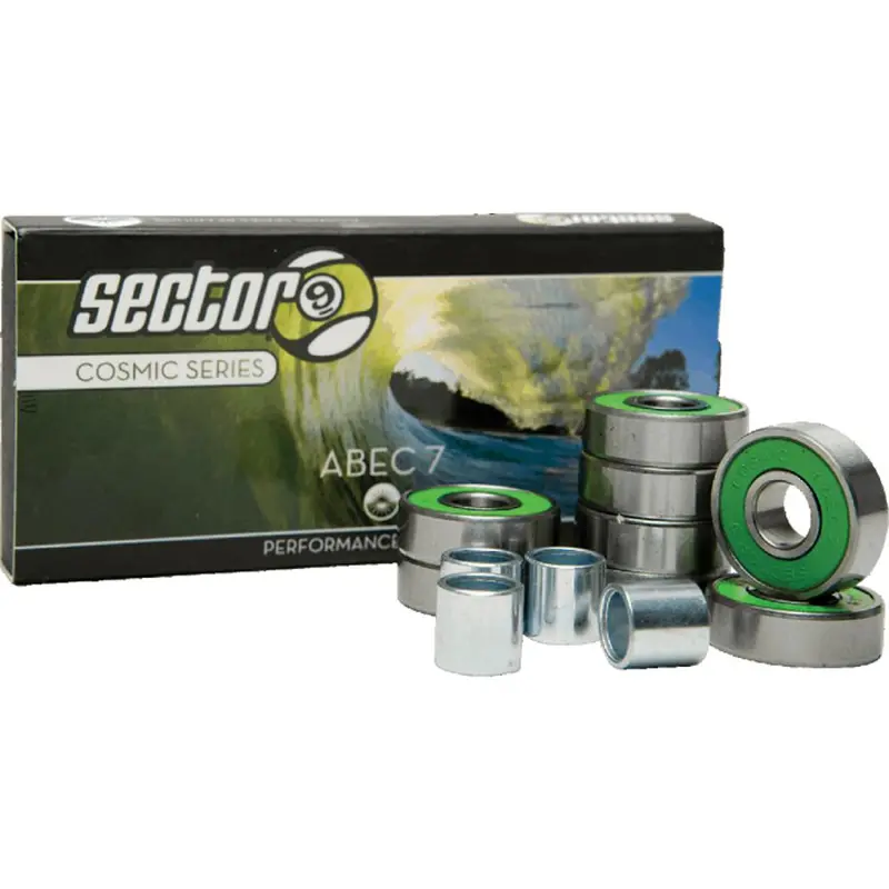 Sector 9 Nineballs Cosmic Abec-7 Skate & Longboard Bearings 1