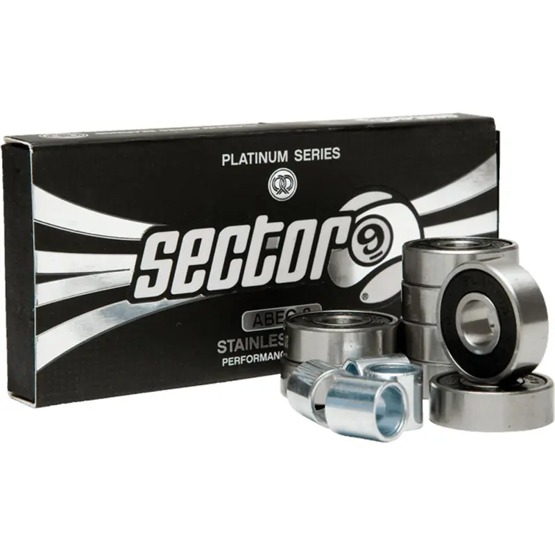 Sector 9 Nineballs Platinum Abec-9 Skate & Longboard Bearings 1