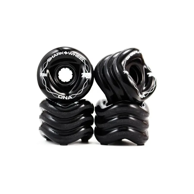 Shark Wheel 72Mm Black Dna Longboard Wheels – Durable 78A Durometer 1