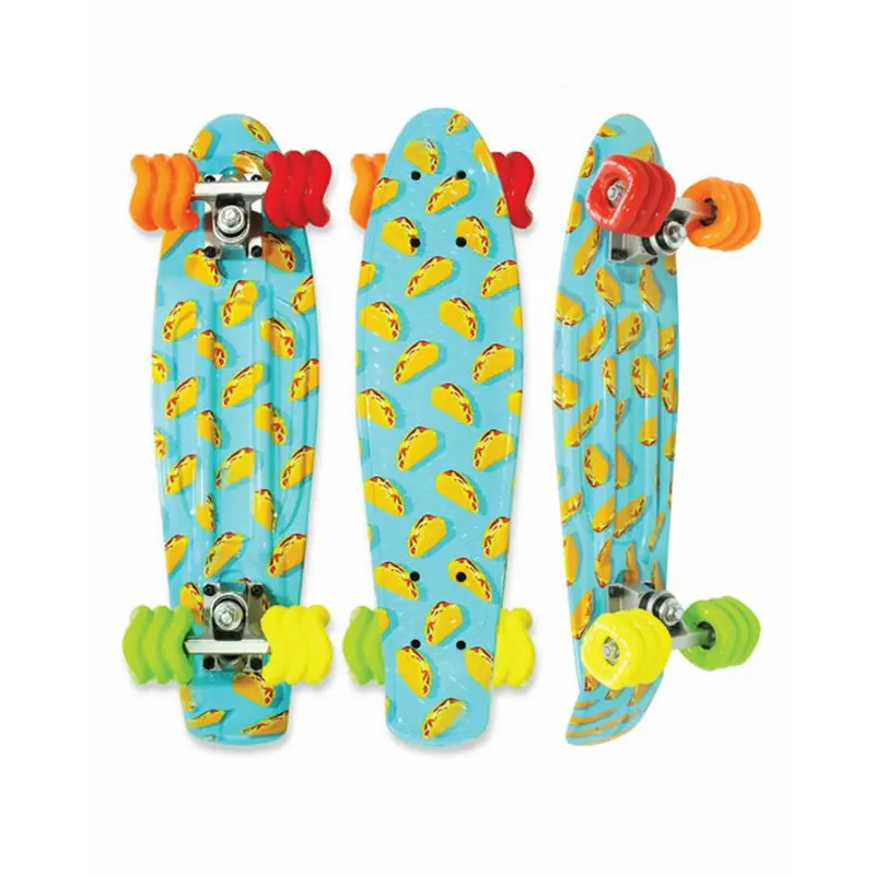Shark Wheel Fiesta 22" Complete Skateboard – Playful Beginner-Friendly Board 1