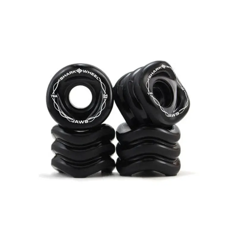 Shark Wheel Jaws 54Mm × 78A Black Skateboard Wheels (Set Of 4) 1