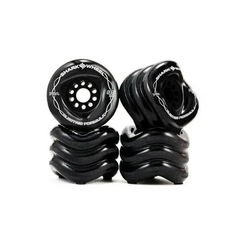 Shark Wheel Megalodon Formula 95Mm 78A Black Longboard Wheels (4-Pack) 1