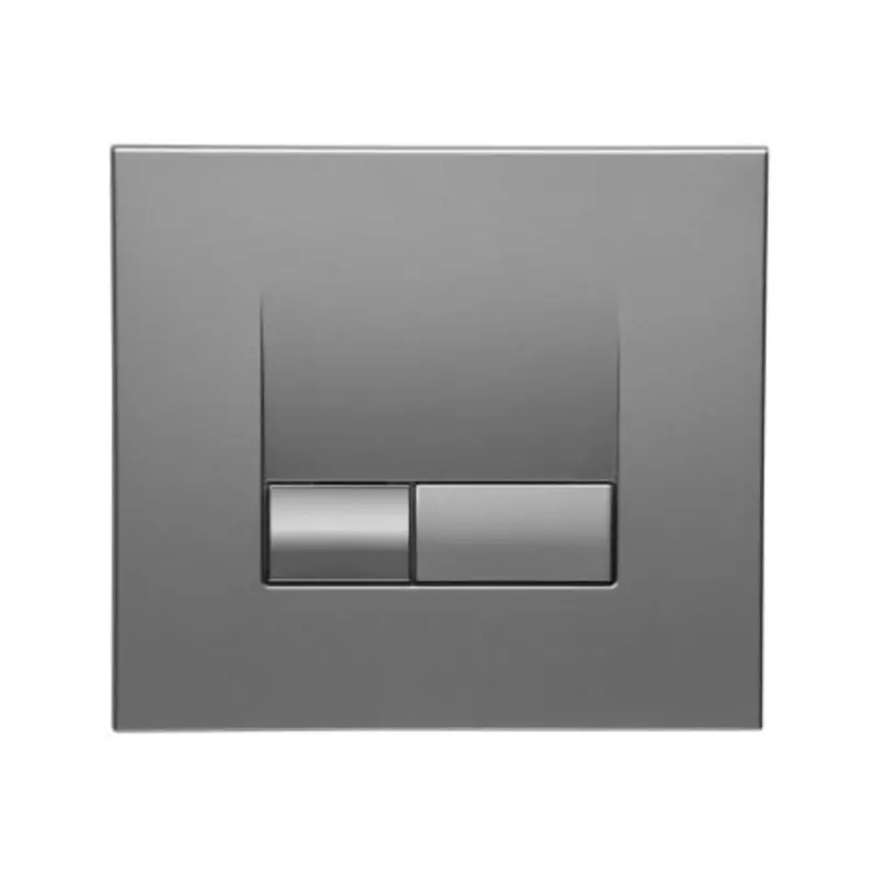 Siamp Smarty Ingenio Flush Plate | Chrome-Matte Finish | Model 31 1911 60 1