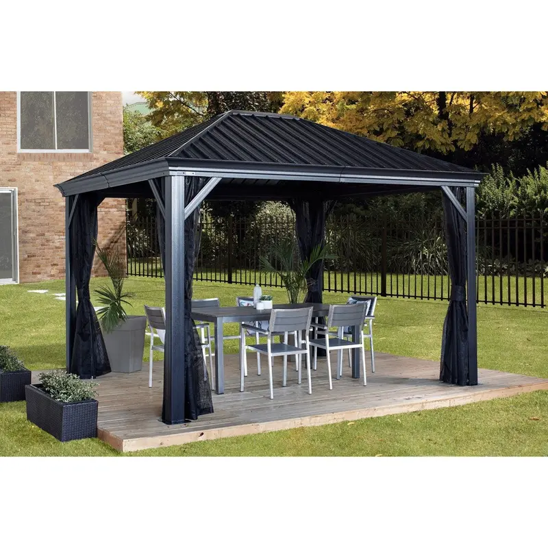 Sojag Marsala 10 Ft. X 14 Ft. Steel-Frame Outdoor Gazebo 1