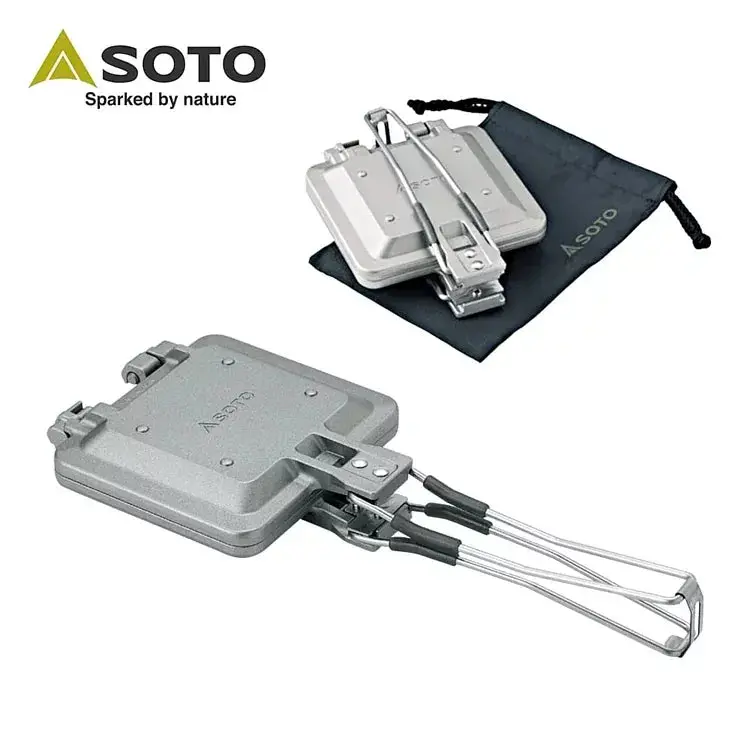 Soto St-952 Minimal Hot Sandwich Maker – Portable, Folding Outdoor Sandwich Grill 1