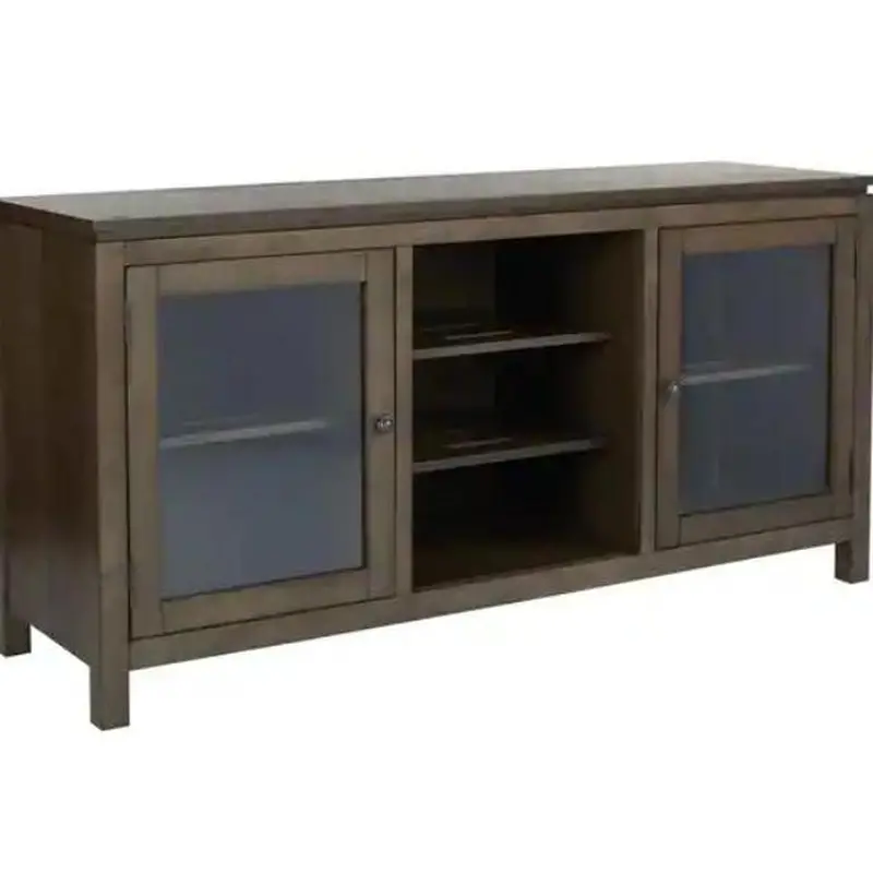 Spokane Folding Tv Console – Compact, Wall-Mount Compatible Media Stand 1