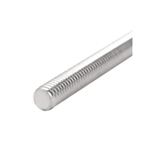 Stainless Steel Threaded Rod Astm A193 Grade B8M (316), 12 Ft (3.66 M), 1"-8 Unc 1