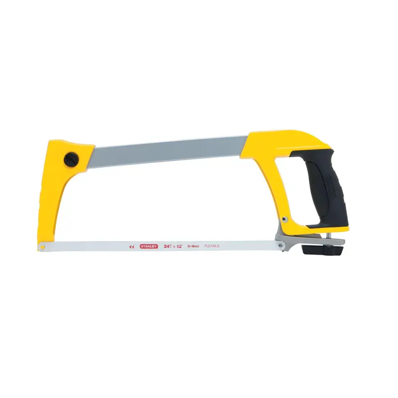 Stanley Pro 12-Inch High-Tension Hack Saw – Optimized Blade Tension System 1