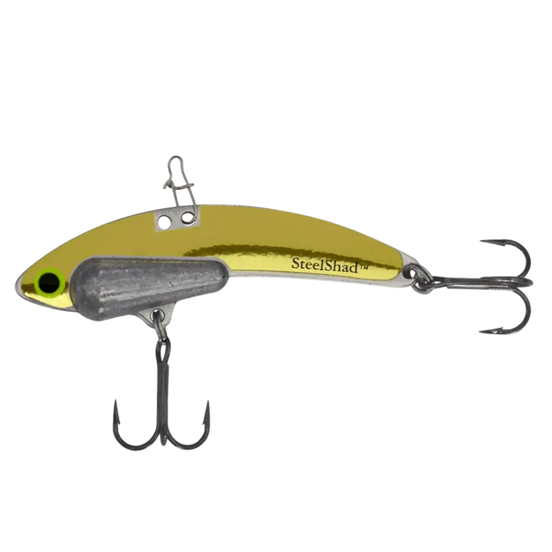 Steelshad Heavy Series Blade Bait – Weighted Vibration Lure For Deep Structure 1