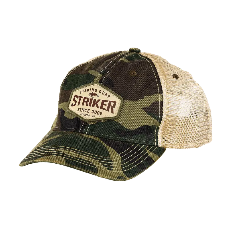 Striker Habit Cap – Minimalist Snapback With Embroidered Logo And Breathable Mesh Back 1
