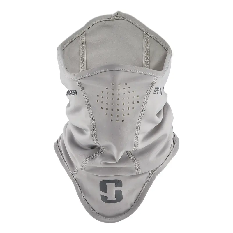 Striker Upf 50+ Gray Neck Gaiter For Sun Protection 1