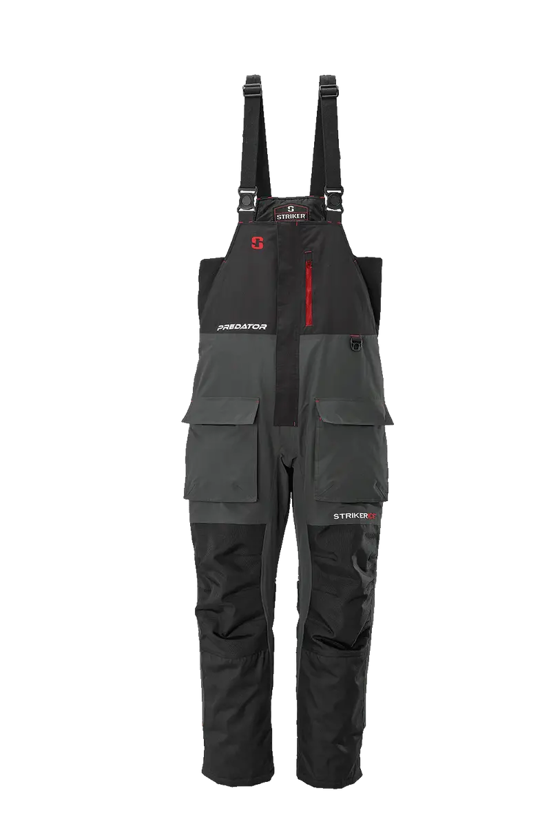 Strikerice Predator Bib – Waterproof Thermal Ice Fishing Bottom Layer 1