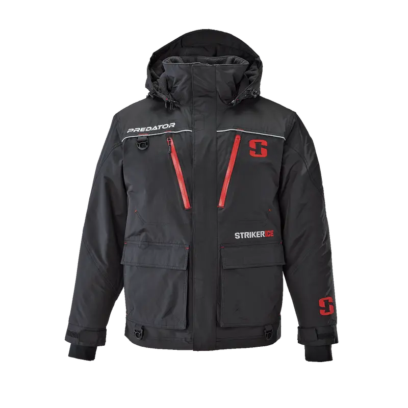 Strikerice Predator Jacket – Durable Insulated Winter Fishing Jacket 1