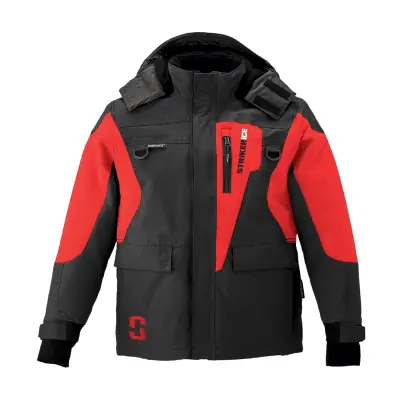 Strikerice Youth Predator Jacket – Windproof, Thermal-Lined Outerwear For Youth Ice Anglers