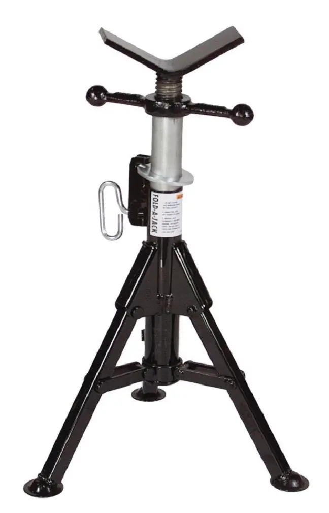 Sumner St-981 Lo-Fold-A-Jack: Compact V-Head Support, 21"–36" Height, 2.5 Lb Load 1