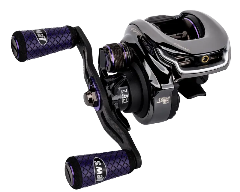 Team Lew'S Pro-Ti Low-Profile Baitcast Reel 1