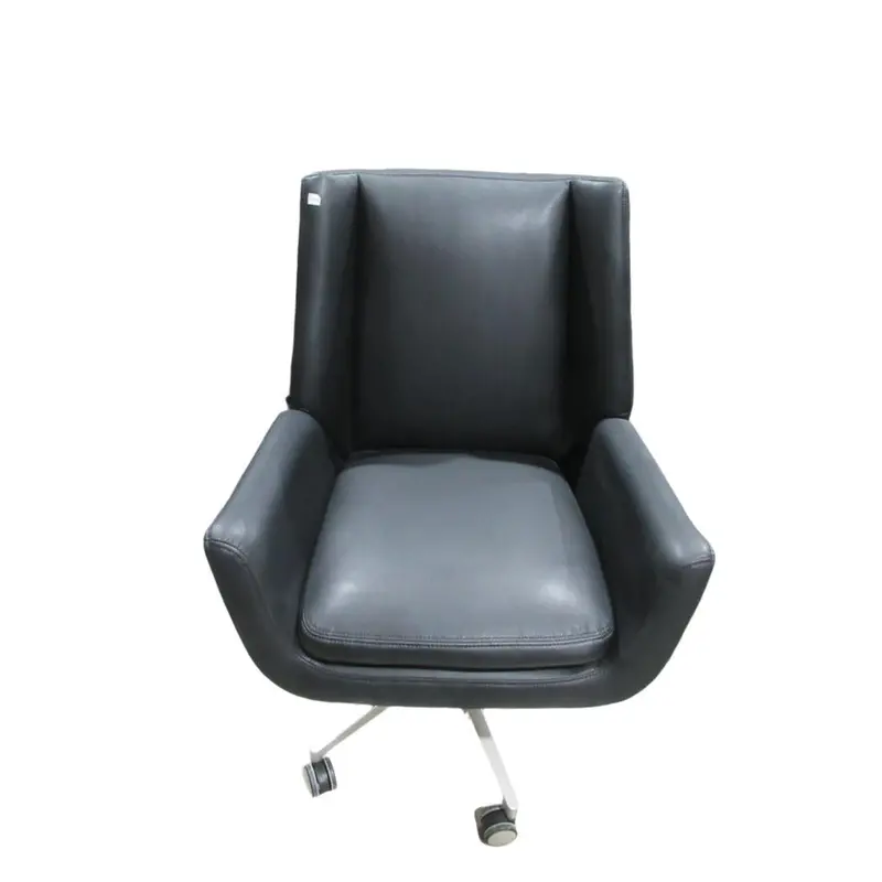 Thomasville Mid-Back Executive Office Chair – Ergonomic Manager Seat With Mesh Back & Adjustable Height 1