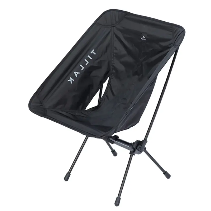 Tillak Sitka Camp Chair (Usa) – Ultralight Backpacking Seat – Black Or Gray – 900G 1