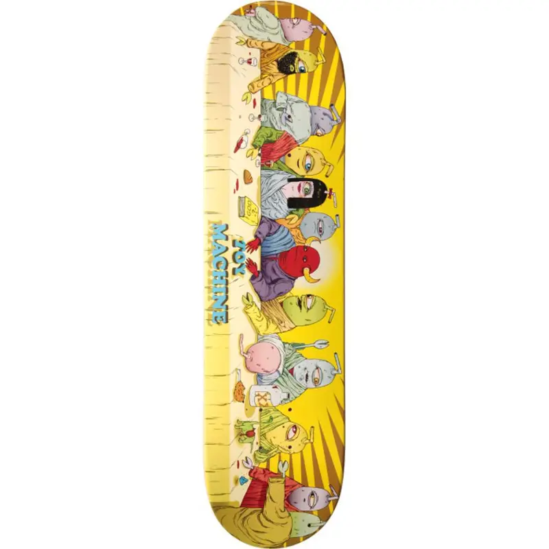 Toy Machine Last Supper 8.0" Iconic Art Skate Deck 1