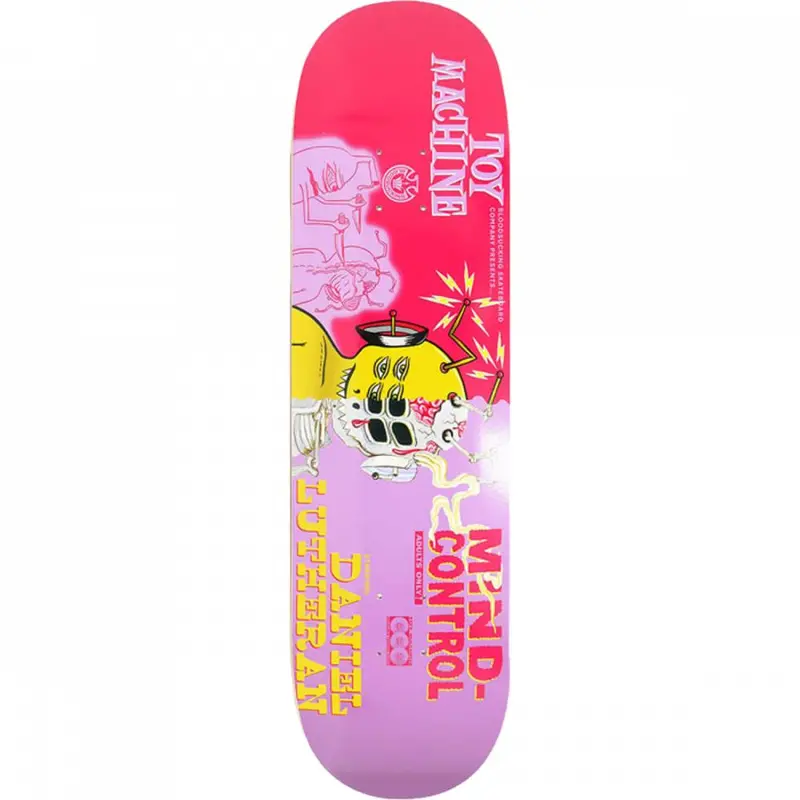 Toy Machine Lutheran Mind Control 8.25" Skate Deck 1