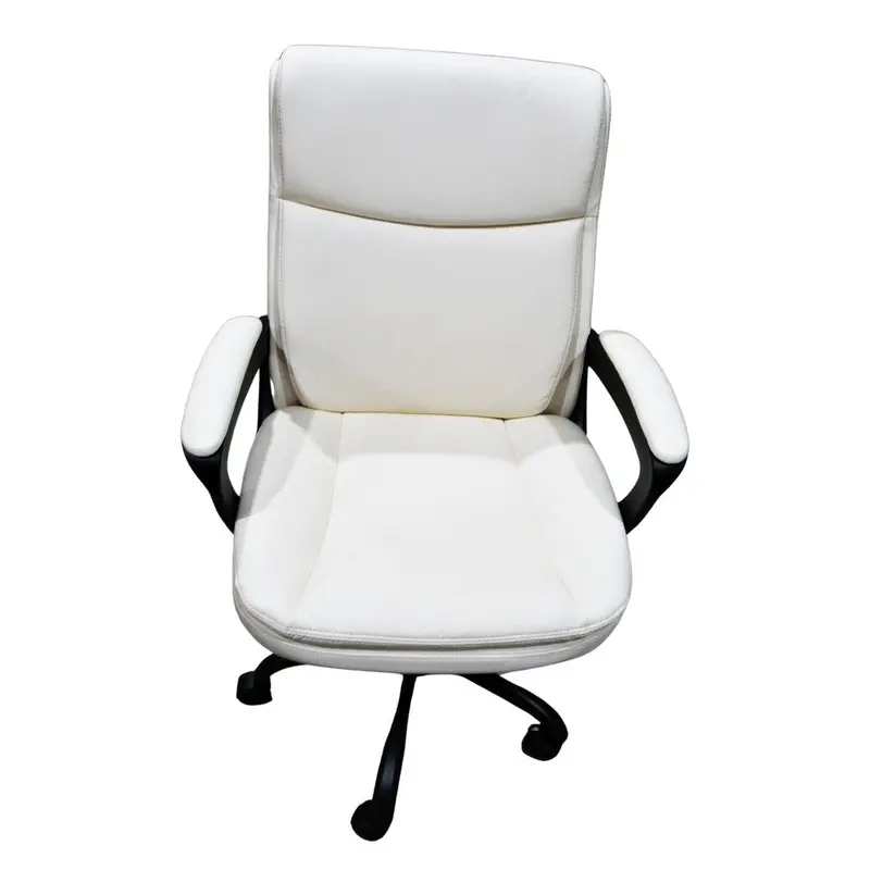 True Innovations Mid-Back Office Chair – White Manager Style 1