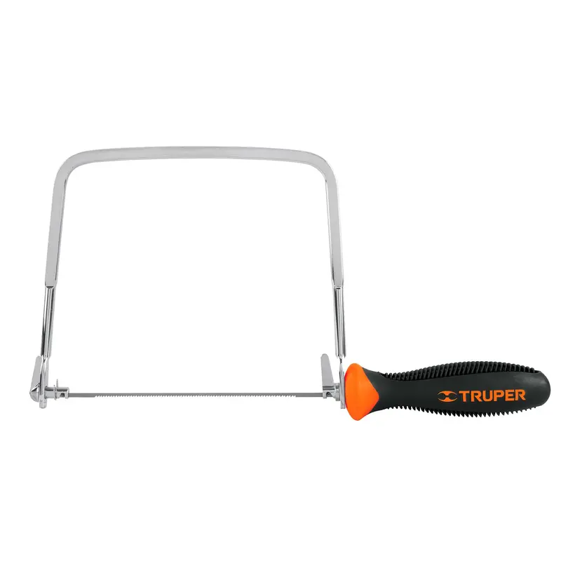 Truper 6-Inch Jig Saw Frame – Ergonomic Non-Slip Handle, Ideal For Detail Work 1