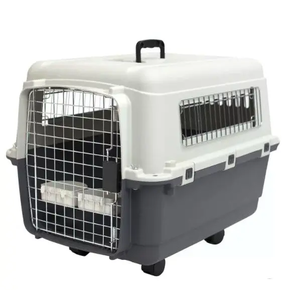 Tucker Murphy Premium Gray Medium Dog Crate 1