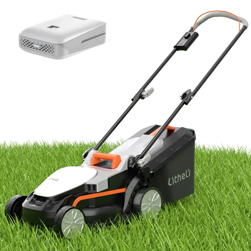 U20 Handy+ — 13-Inch 20V Cordless Lawn Mower With 5-Position Height Adjustment, Lightweight Design, Includes 4.0Ah Battery 1