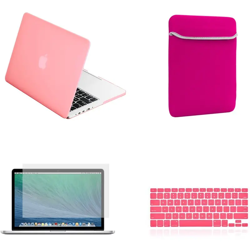Unik 4-In-1 Protective Laptop Sleeve For 15-Inch Macbook – Shock-Absorbing, Water-Resistant, With Accessory Pockets 1