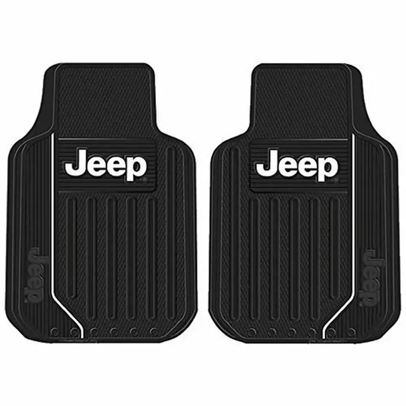 Universal Jeep Floor Mat Set – Custom-Fit All-Weather Interior Protection 1
