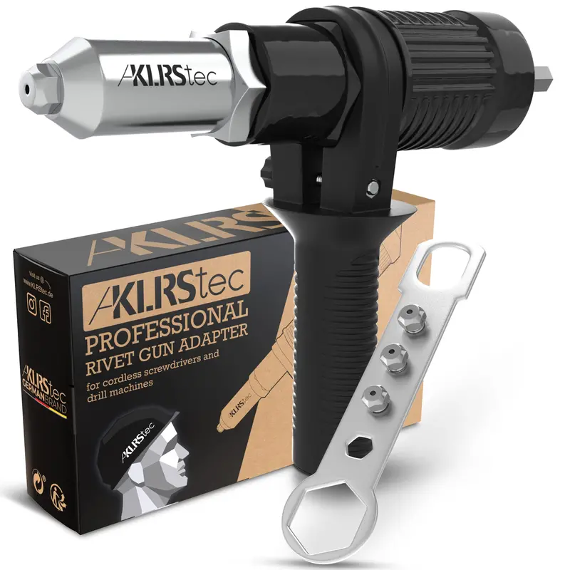 Universal Pop Rivet Adapter For Cordless Drills & Screwdrivers – Fast, Reliable Riveting 1