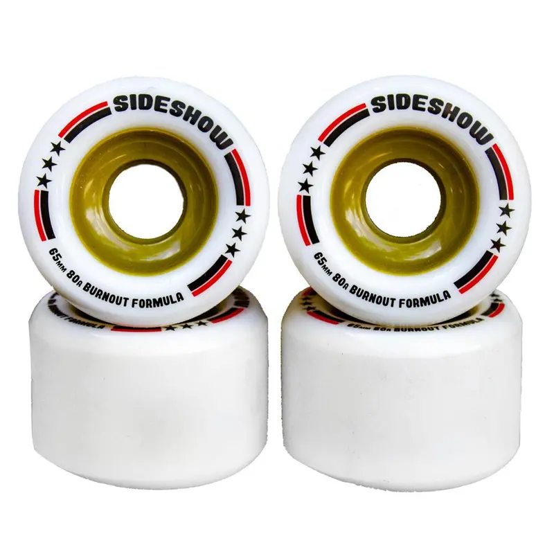 Venom Sideshow 65Mm 80A White Skateboard Wheels (Set Of 4) 1
