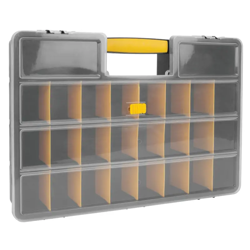 W54037 26-Compartment Heavy-Duty Tool & Hardware Organizer – Industrial-Grade Sorting Tray 1