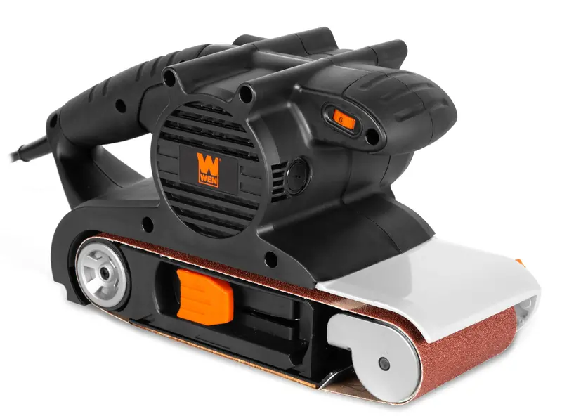 Wen 10-Amp Variable-Speed Combo Belt & Disc Sander — Handheld & Bench-Mountable (Model Hb424V) 1