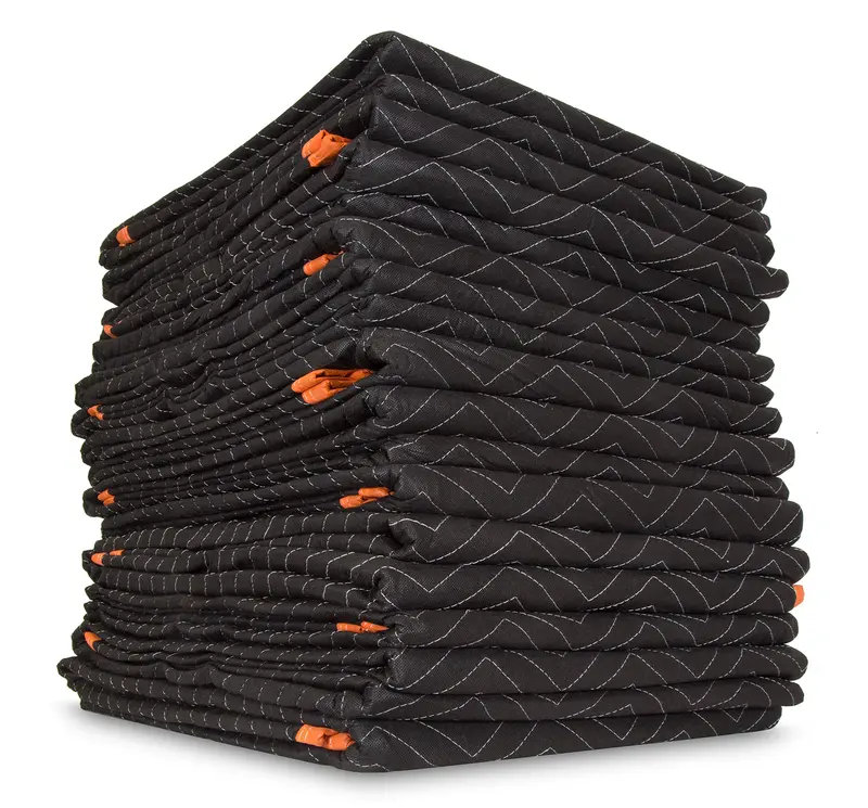 Wen 12-Pack Moving Blankets – 72 X 80 Inches, Padded Protection 1