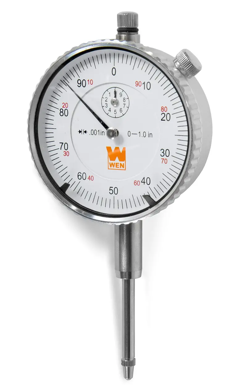 Wen Precision Dial Indicator – 0.001-Inch Resolution (0.025 Mm), Stainless Steel Construction 1