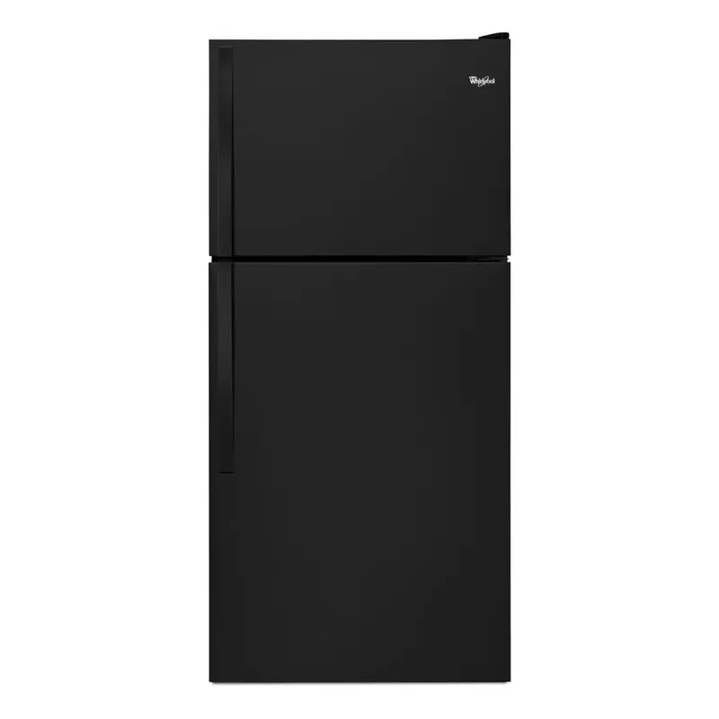 Whirlpool 18.2 Cu. Ft. Top-Freezer Refrigerator – 30-Inch Wide, Spill-Proof Glass Shelves (Wrt318Fzdb) 1