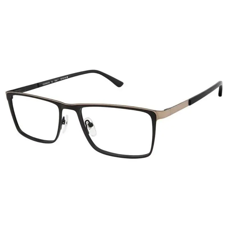 Xxl Geoduck Eyeglasses – Sleek Matte Black Frame For Men 1
