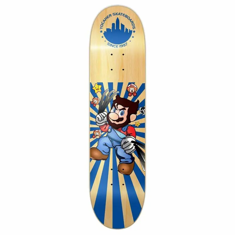 Yocaher Snikt Retro Series Graphic Skateboard Deck 1