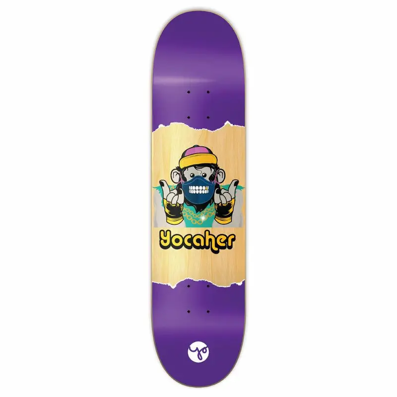 Yocaher Speak No Evil Chimp Series Graphic Skateboard Deck 1