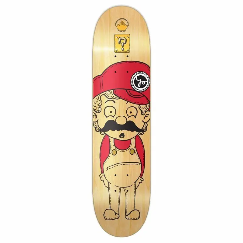 Yocaher Stache Retro Series Graphic Skateboard Deck 1
