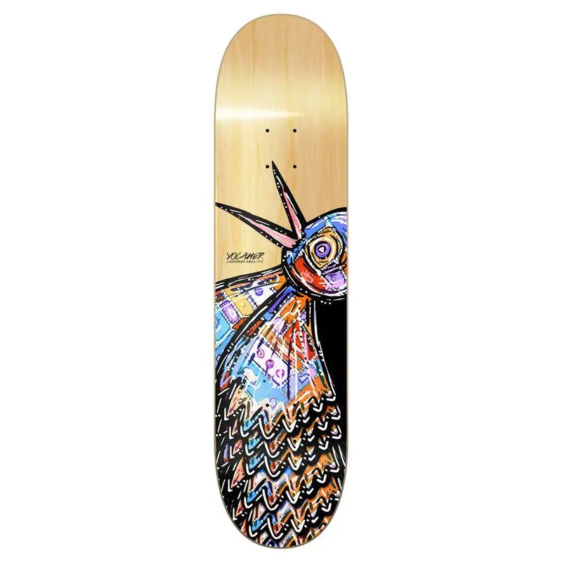 Yocaher The Bird Natural Graphic Skateboard Deck 1