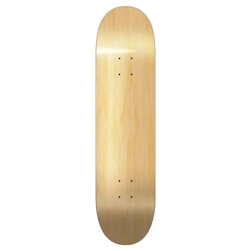 Yocaher Woodie Natural Pro Blank Skateboard Deck 1